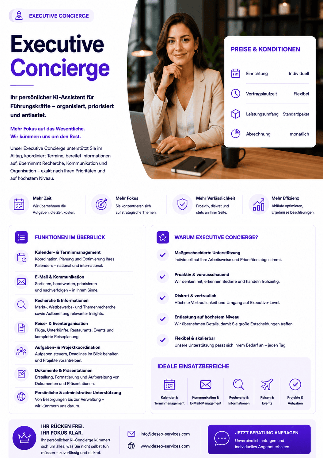 Executive Meeting Concierge